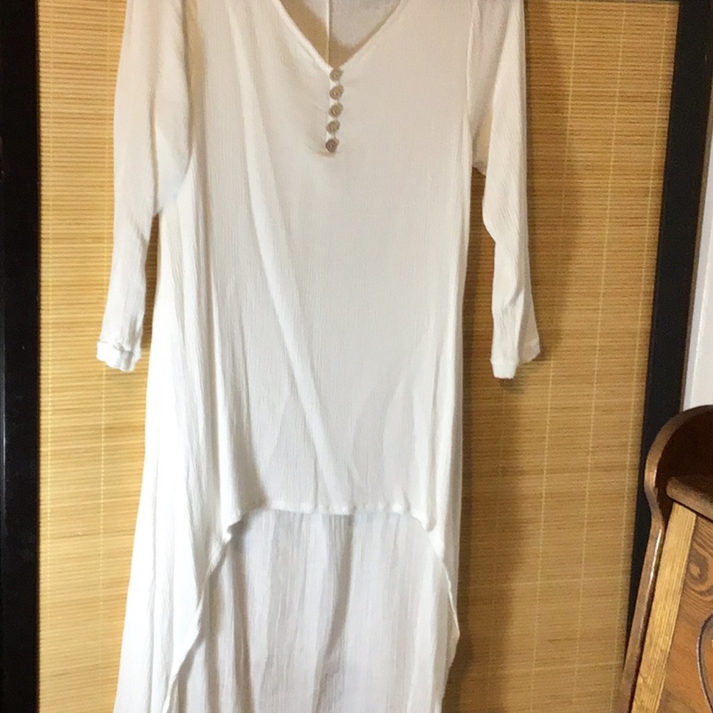 White summer dress